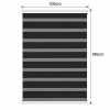 Double Ρόλερ Ρυθμιζόμενης Σκίασης 100x180cm Μαύρο MRShome