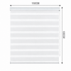 Double Ρόλερ Ρυθμιζόμενης Σκίασης 150x180cm Λευκό MRShome