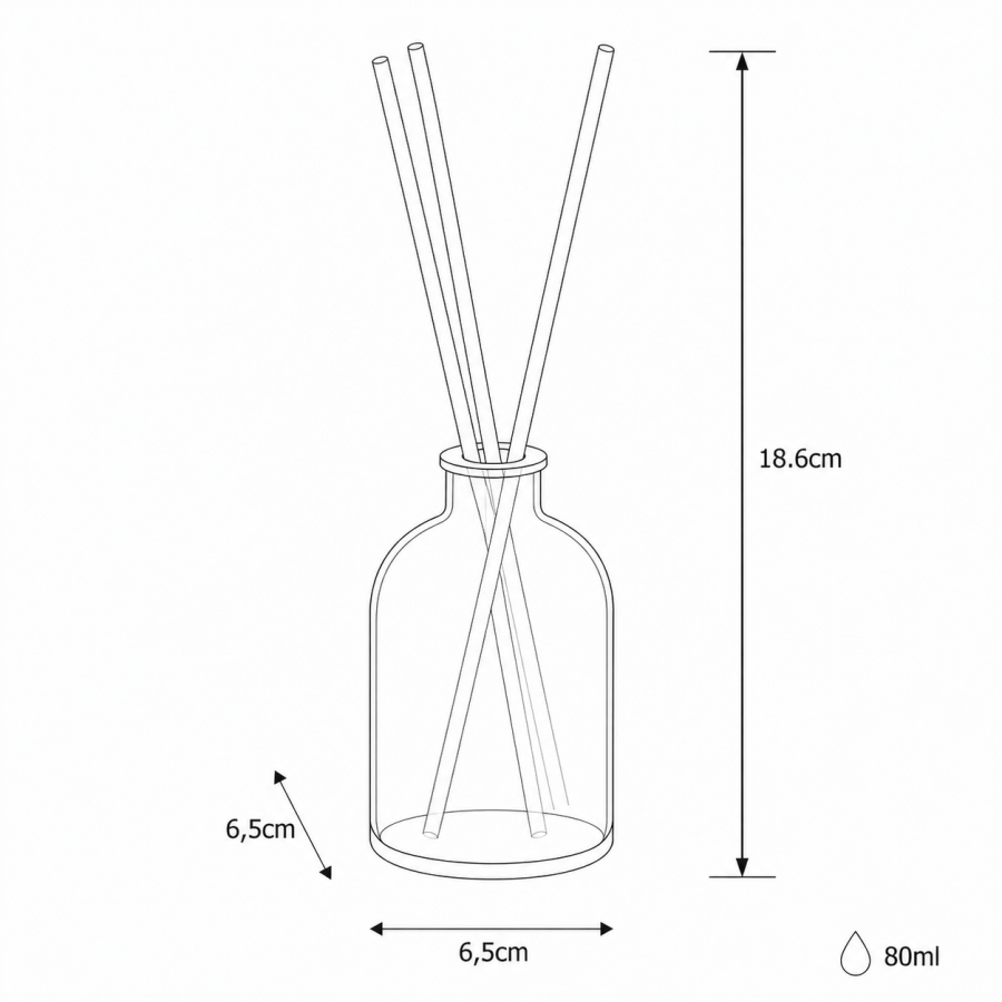 Αρωματικό Χώρου με Sticks 80ml Island Dream MRShome