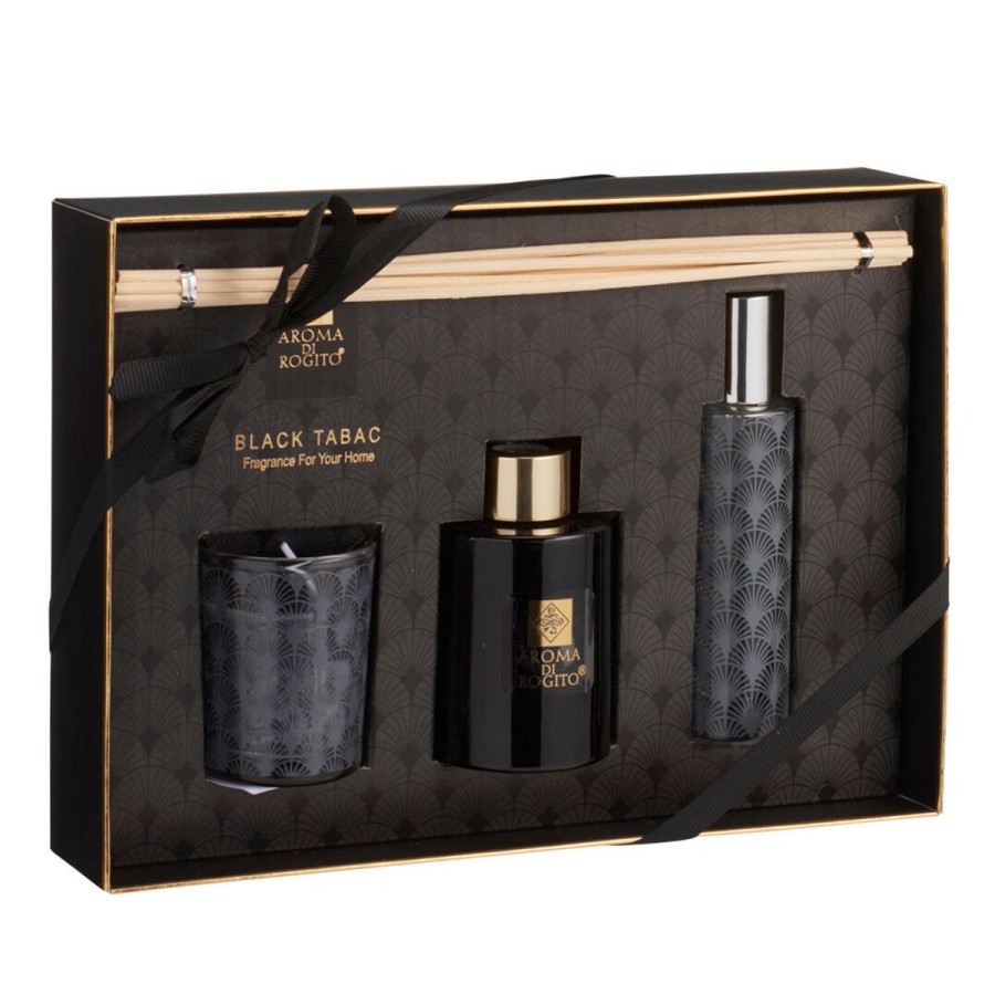 Σετ Αρωματικών Χώρου Black Tabac MRShome