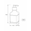 Σετ Δύο Dispenser & Αρωματικό Χώρου με Sticks Γυάλινο/Μπαμπού με δίσκο Grey MRShome
