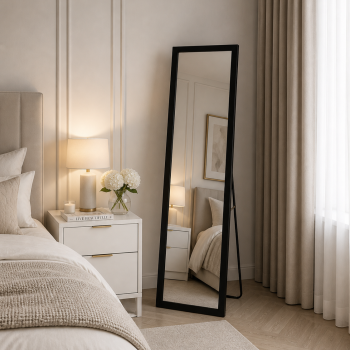 Επιδαπέδιος Καθρέπτης PS 125.2cm Black MRShome