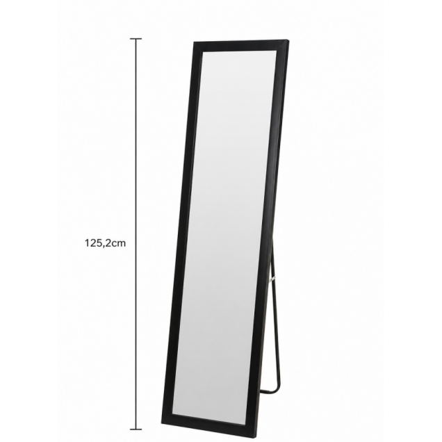 Επιδαπέδιος Καθρέπτης PS 125.2cm Black MRShome