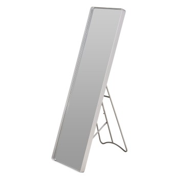 Επιδαπέδιος Καθρέπτης Μεταλλικός 113cm White MRShome