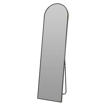 Επιδαπέδιος Καθρέπτης Αλουμινίου 150cm Black MRShome