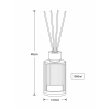 Αρωματικό Χώρου με Sticks 1000ml Cashmere Silk MRShome