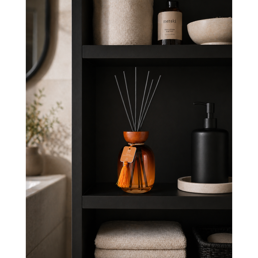 Αρωματικό Χώρου με Sticks 500ml Amber & Sandalwood MRShome