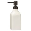 Δοχείο Κρεμοσάπουνου Stoneware 350ml 9x6x19.5cm White MRShome