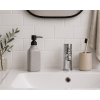 Δοχείο Κρεμοσάπουνου Stoneware 350ml 9x6x19.5cm Cool Grey 5U MRShome