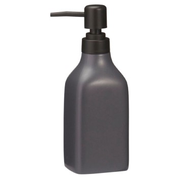 Δοχείο Κρεμοσάπουνου Stoneware 350ml 9x6x19.5cm Black 6U MRShome