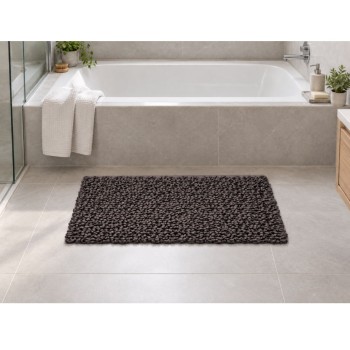 EVORA Χειροποίητο Πατάκι 60x120cm Καφέ C32 Mrshome