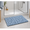 EVORA Χειροποίητο Πατάκι 50x70cm Γαλάζιο C05 Mrshome
