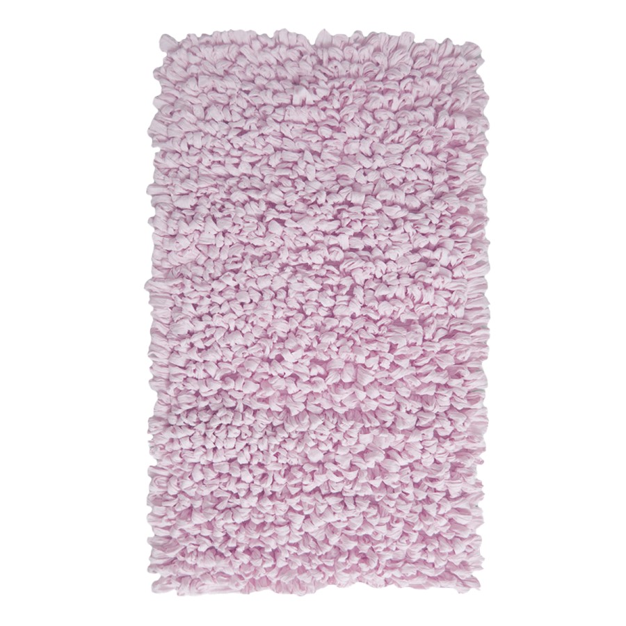 EVORA Χειροποίητο Πατάκι 50x70cm Ροζ C07 Mrshome