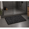 EVORA Χειροποίητο Πατάκι 50x70cm Μαύρο C12 Mrshome