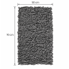 EVORA Χειροποίητο Πατάκι 50x70cm Γκρι Σκούρο C15 Mrshome