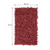 EVORA Χειροποίητο Πατάκι 50x70cm Κεραμιδί C41 Mrshome