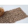 EVORA Χειροποίητο Πατάκι 60x120cm Camel C06 Mrshome