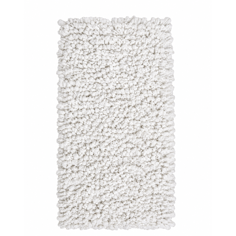 EVORA Χειροποίητο Πατάκι 60x120cm Λευκό C13 Mrshome