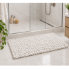 EVORA Χειροποίητο Πατάκι 60x120cm Λευκό C13 Mrshome