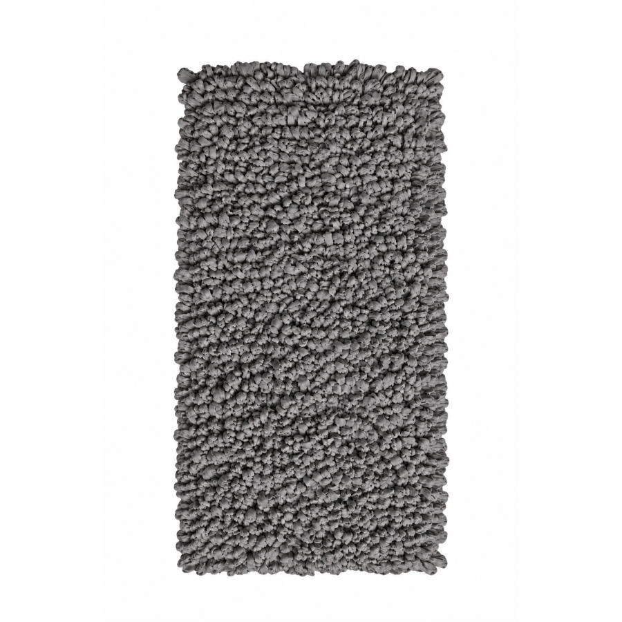 EVORA Χειροποίητο Πατάκι 60x120cm Γκρι Σκούρο C15 Mrshome