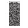 EVORA Χειροποίητο Πατάκι 60x120cm Γκρι Σκούρο C15 Mrshome