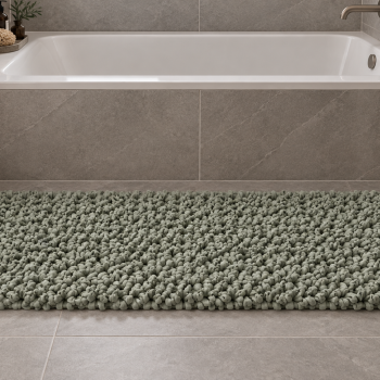 EVORA Χειροποίητο Πατάκι 60x120cm Jade C39 Mrshome