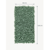 EVORA Χειροποίητο Πατάκι 60x120cm Mint C45 Mrshome