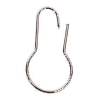 Curtain Hooks 12pcs metal κρίκοι κουρτίνας μπάνιου MRShome