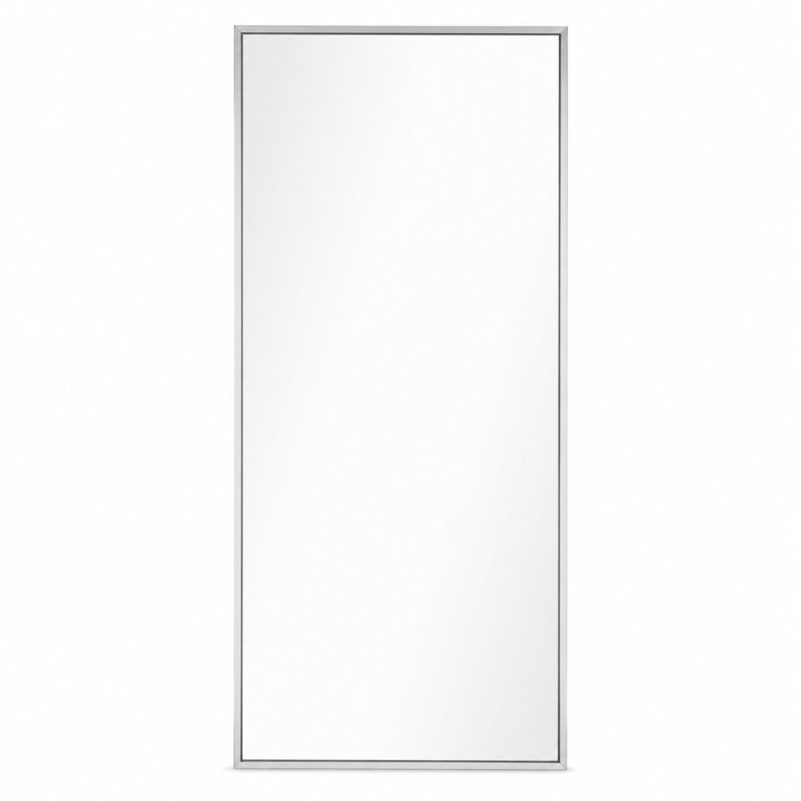 Καθρέπτης με Πλαίσιο Αλουμινίου Chrome 50x2x90cm MRShome