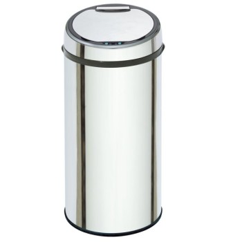 Αυτόματος Κάδος με Φωτοκύτταρο 58lt Inox Φ34.5x79.5cm MRShome