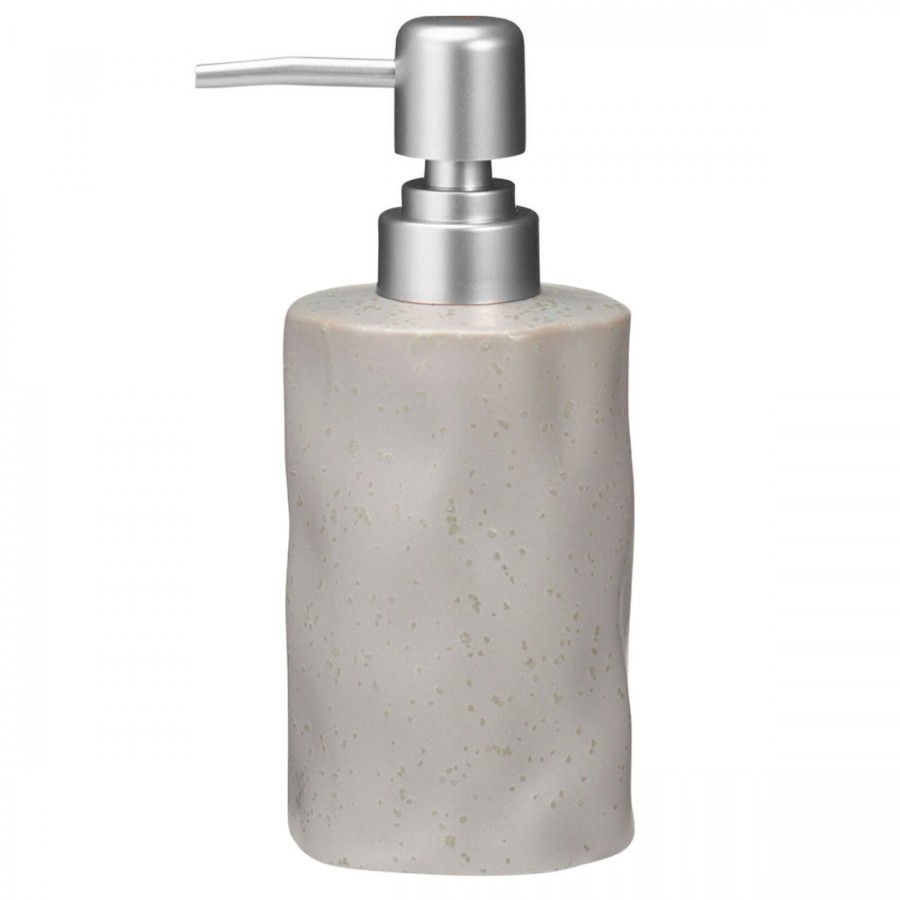 Δοχείο Κρεμοσάπουνου Stoneware 300ml 9x7.3x17.5cm Cool Grey 5U MRShome