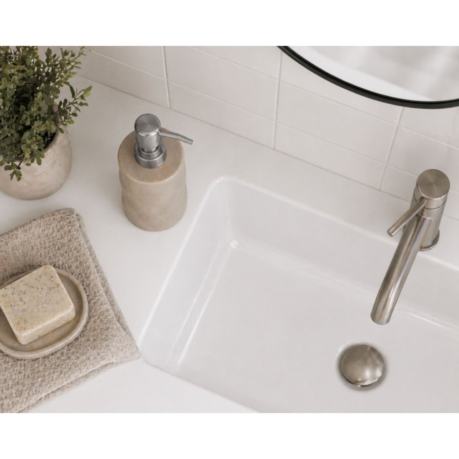Δοχείο Κρεμοσάπουνου Stoneware 300ml 9x7.3x17.5cm Warm Grey 2U MRShome