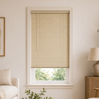 Μεταλλικό Στόρι αλουμινίου 25mm 120x140cm Μπεζ MRShome