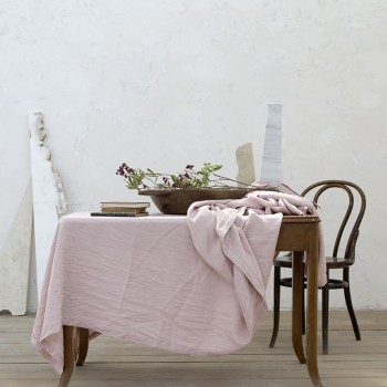 Σετ Σουπλά (2 x 35x50)  Linho - Dusty Pink