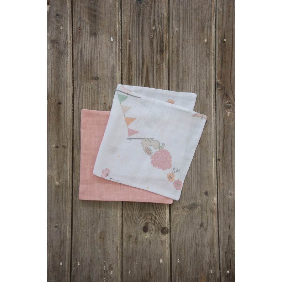 Σετ Πανάκια ώμου (2 x 25x50) - Bunny Love