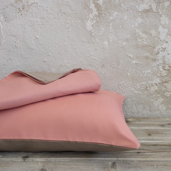 Σετ Παπλωματοθήκη Μονή Abalone - Brown / Terracotta