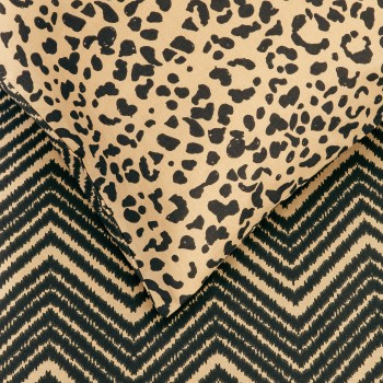 Σετ Παπλωματοθήκη Μονή - Zola Beige