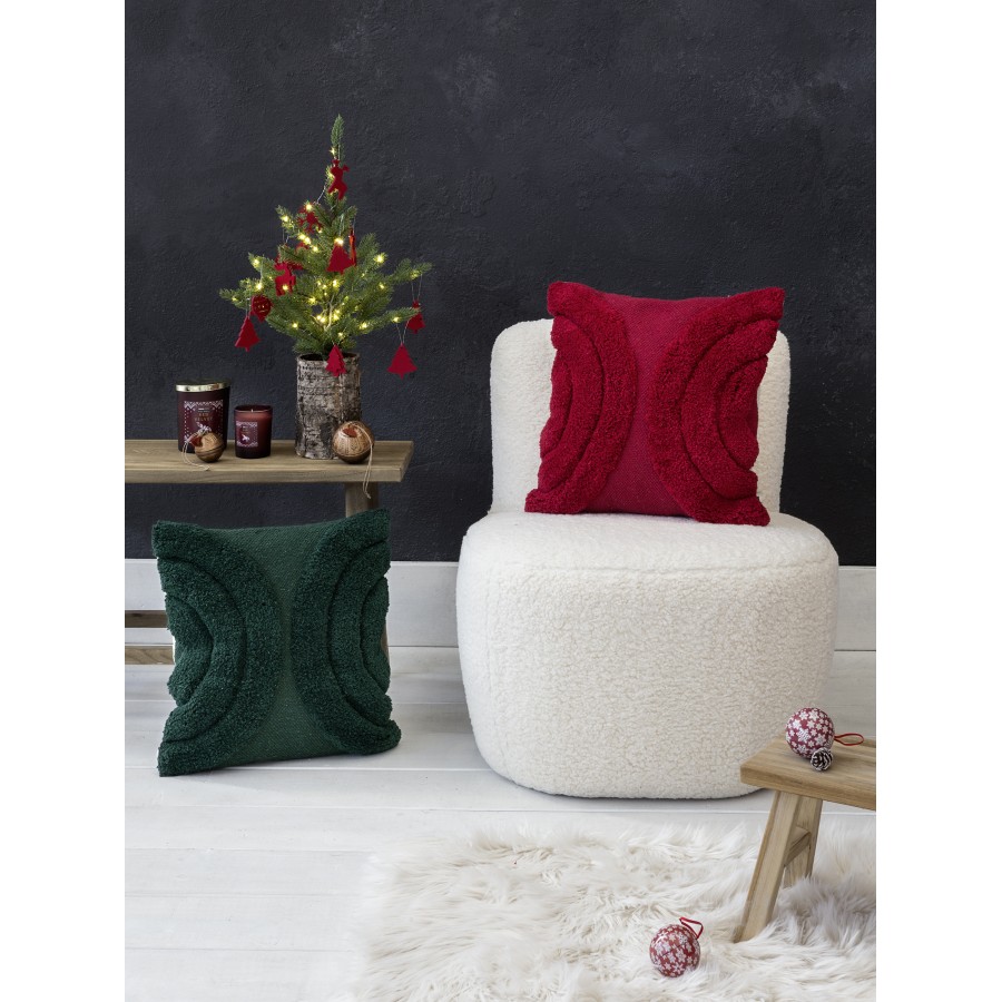 Διακοσμητικό μαξιλάρι 45x45 - Hanna Red