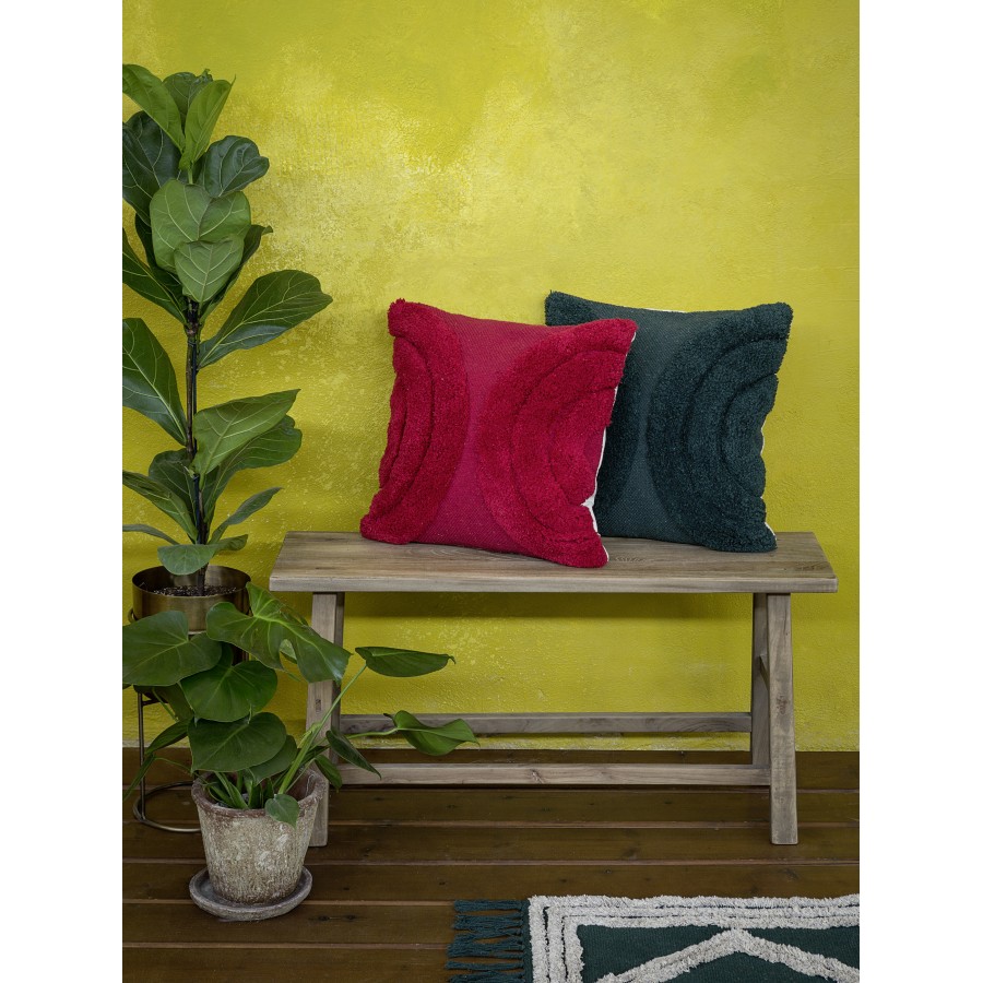 Διακοσμητικό μαξιλάρι 45x45 - Hanna Dark Green