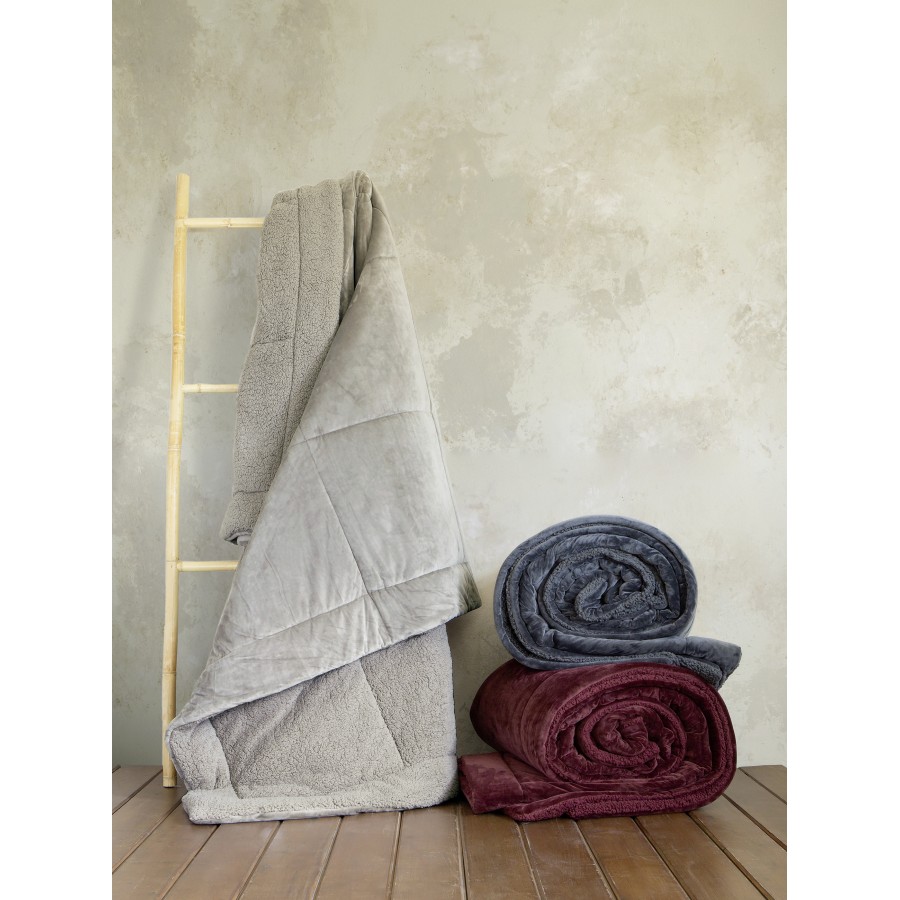 Κουβέρτα/Πάπλωμα Υπέρδιπλο 220x240 - Nuan Cigar Beige