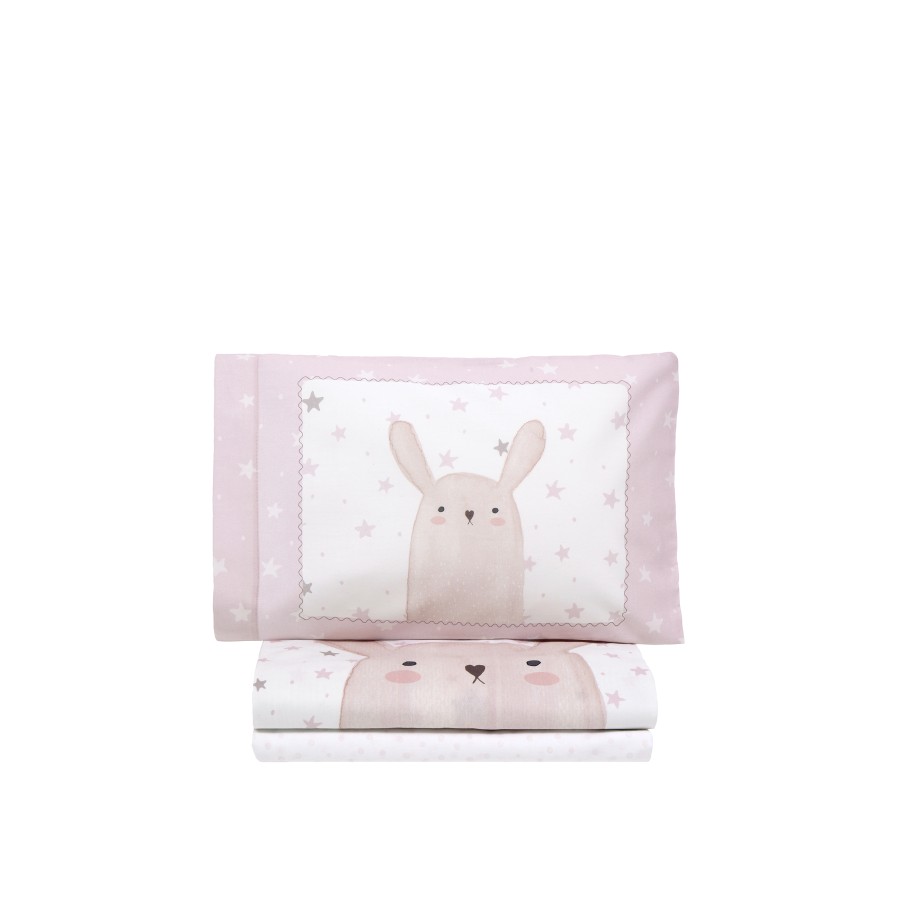 Σετ Σεντόνια Κούνιας - Lovely Bunny