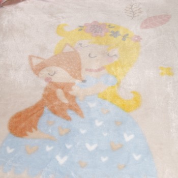 Κουβέρτα Βελουτέ Μονή 160x220 - Forest Fairy