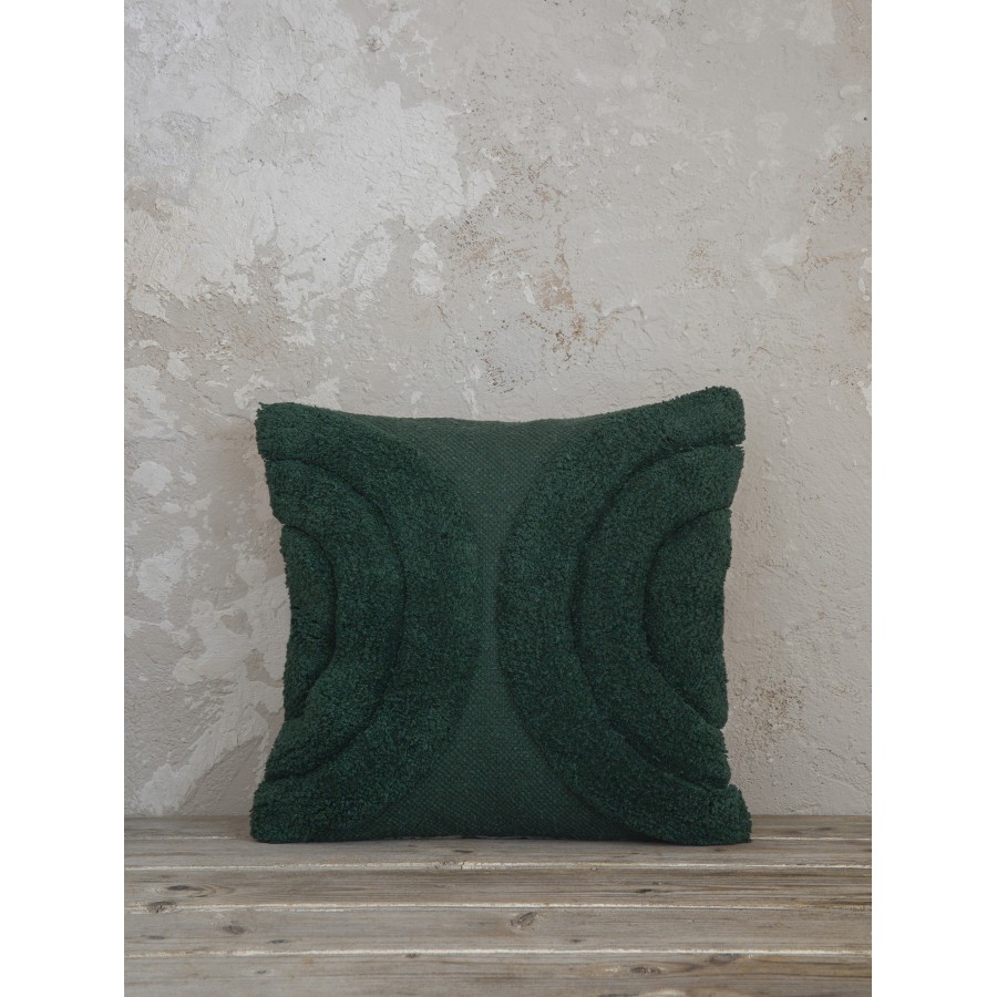 Διακοσμητικό μαξιλάρι 45x45 - Hanna Dark Green