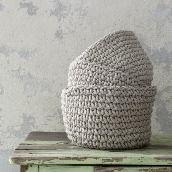 Καλάθι 28x15 - Panier Beige