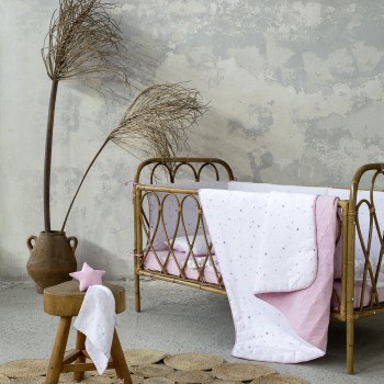 Κουβερλί Κούνιας 100x140 Nene - Pink