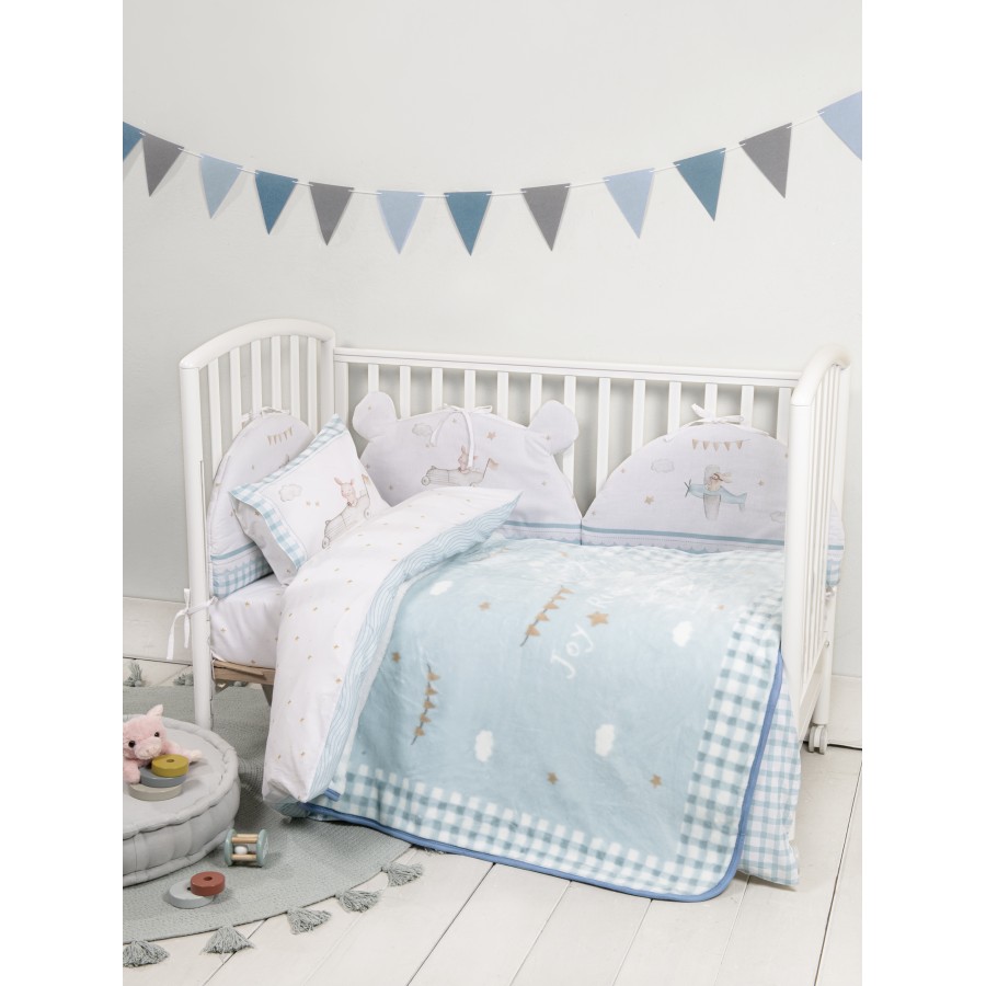 Κουβέρτα Βελουτέ Κούνιας 110x140 - Joy Ride