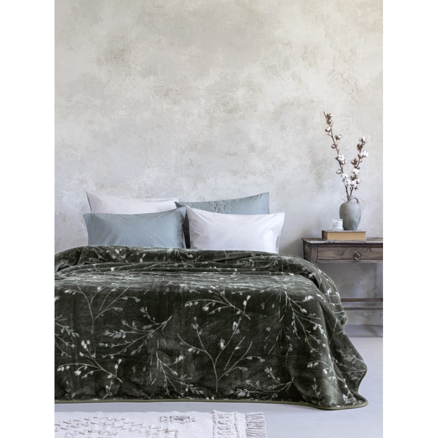 Κουβέρτα Βελουτέ Μονή 160x220 - Divina