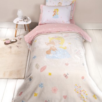 Κουβέρτα Βελουτέ Μονή 160x220 - Forest Fairy