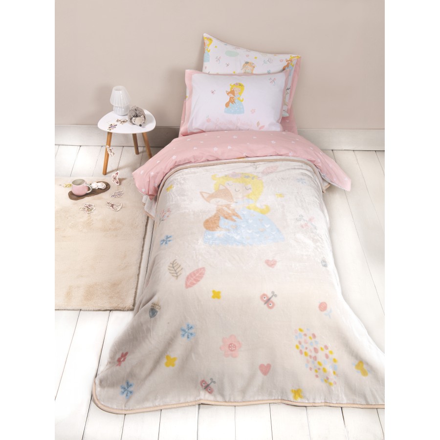 Κουβέρτα Βελουτέ Μονή 160x220 - Forest Fairy