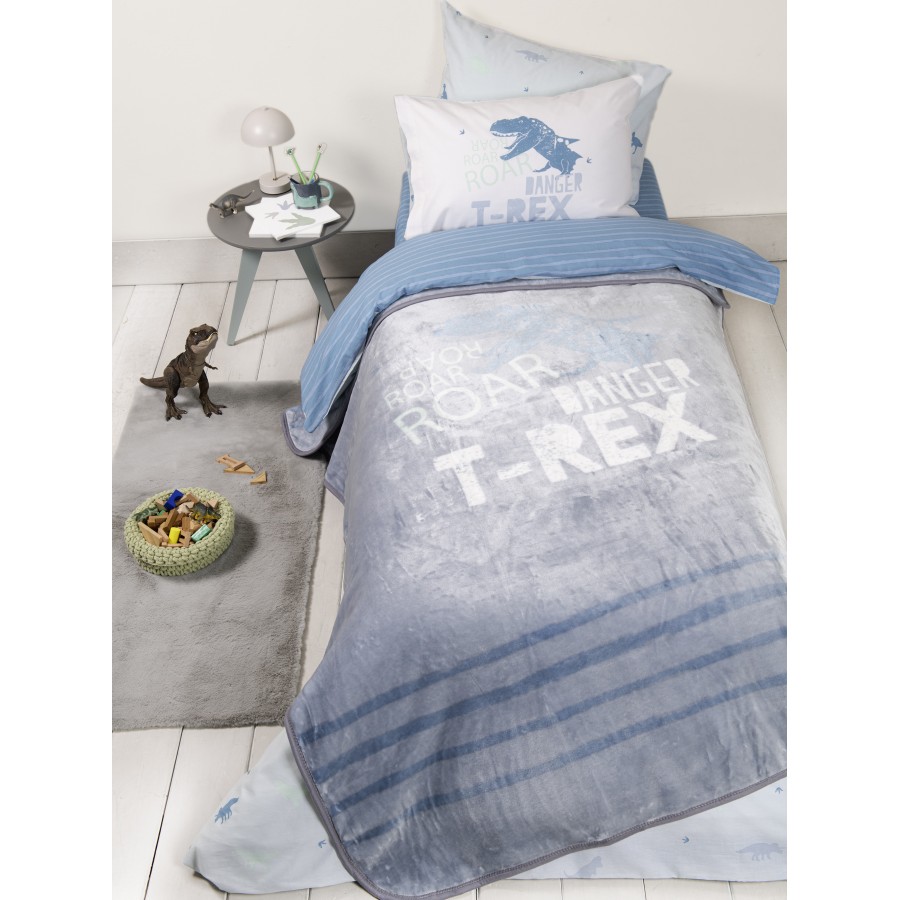 Κουβέρτα Βελουτέ Μονή 160x220 - Roar